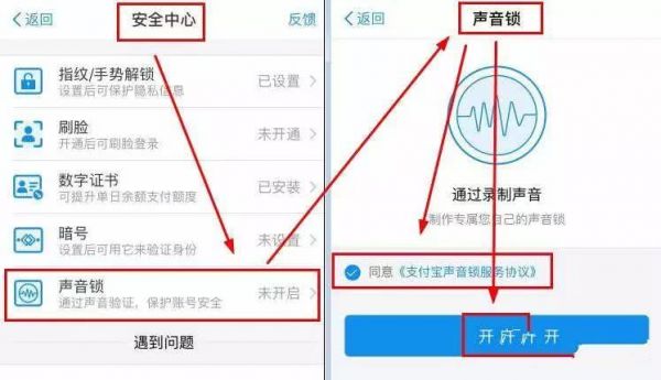 支付宝声音锁怎么设置 支付宝声音锁安全吗？