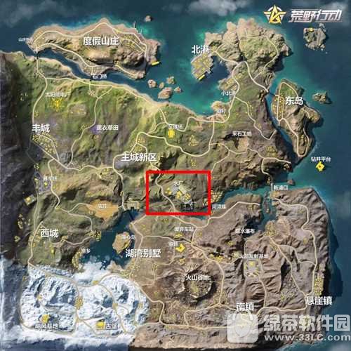 荒野行动水厂资源在哪里 荒野行动水厂地图资源分布介绍1