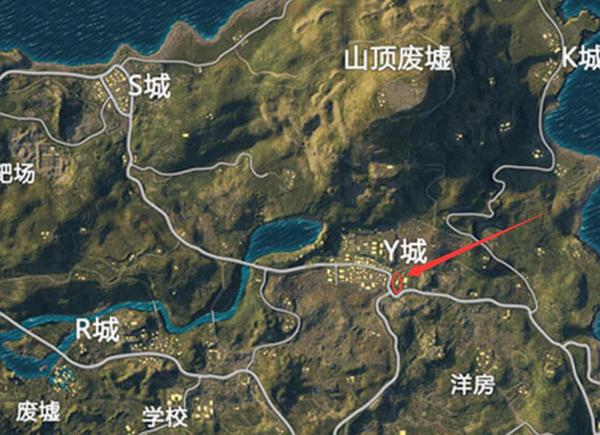 绝地求生刺激战场海岛地图*佳蹲点狙击位置