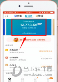 京东金融app中将京东白条提现的具体操作步骤