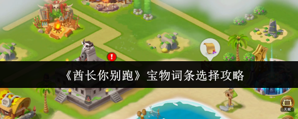 酋长你别跑宝物词条怎么选